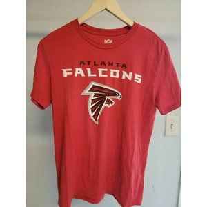 NFL Atlanta Falcons Red Graphic T-Shirt Mens Size S